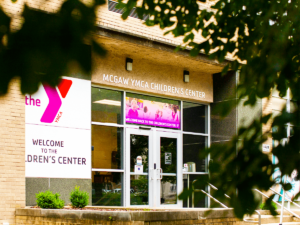 Front entrance of McGaw YMCA Children's Center