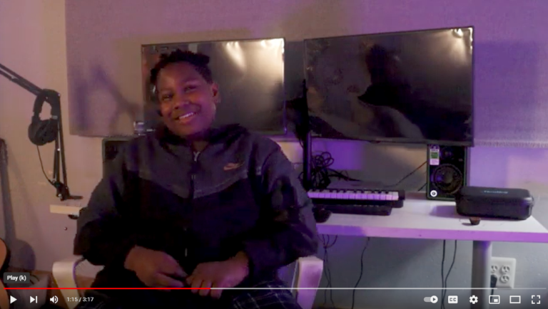 screenshot of video