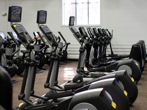Fitness Center ellipticals