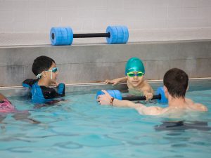 Swim lessons in 4-Lane Pool